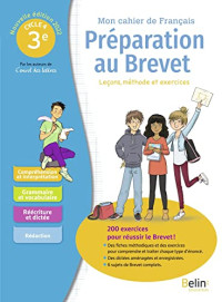 Collectif — Mon cahier de Français 3e - Préparation au Brevet