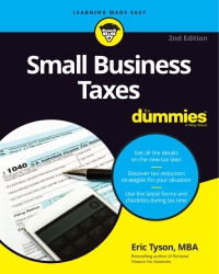 Eric Tyson — Small Business Taxes For Dummies®, 2nd Edition