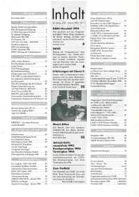 DARC Verlag GmbH — CQ DL 01/94 - Amateurfunkmagazin