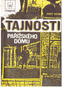 Neznámy autor — 88 - HOTMAR, Josef - Tajnosti Pařížského domu