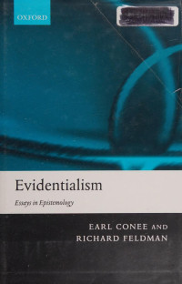 Earl Conee, Richard Feldman — Evidentialism