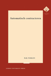 Voulon, Marten Berend — Automatisch contracteren