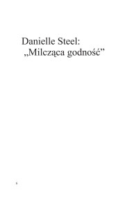 Danielle Steel — Milcząca godność