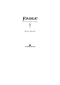 Peter David — Fable: The Balverine Order (Fable)