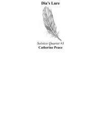 Catherine Peace — Dia's Lure
