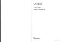 Moseley — Livonian Language