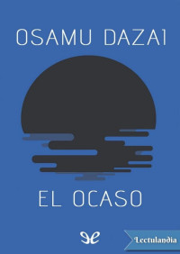 Osamu Dazai — El ocaso