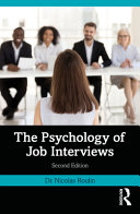 NICOLAS. ROULIN — The Psychology of Job Interviews