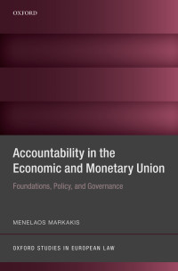 Menelaos Markakis; — Accountability in the Economic and Monetary Union