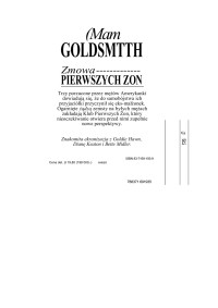 Goldsmith Olivia — Zmowa Pierwszych Zon 01