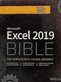 Michael Alexander, Richard Kusleika, John Walkenbach — Excel 2019 Bible