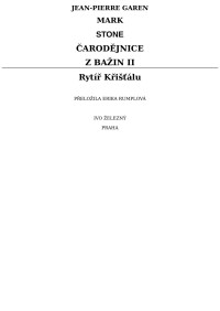 Garen, Jean-Pierre — carodejnice z bazin II