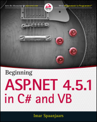 Imar Spaanjaars — Beginning ASP.NET 4.5.1 in C# and VB