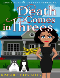 Kimberley O'Malley [O'Malley, Kimberley] — Death Comes in Threes (Addie Foster Mystery Series Book 1)