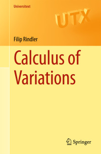 Filip Rindler — Calculus of Variations