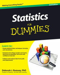 Rumsey, Deborah J. — Statistics For Dummies, 2nd Edition