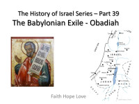 Faith-Hope_Love — The History of Israel