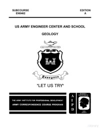 US ARMY ENGINEER CENTER AND SCHOOL — US Army Engineer course - Geology EN5462