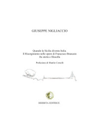 Giuseppe nigliaccio — Quando la Sicilia diventa Italia. Il Risorgimento nelle opere di Francesco Brancato fra storia e filosofia