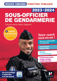 Collectif — Réussite Concours - Sous-officier de gendarmerie - 2023-2024- Préparation complète