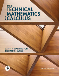 Allyn J. Washington;Richard Evans; — Basic Technical Mathematics with Calculus