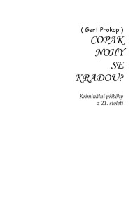 Prokop — Copak nohy se kradou