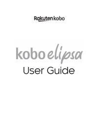 Unknown — Kobo Elipsa User Guide