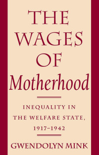 Gwendolyn Mink — The Wages of Motherhood: Inequality in the Welfare State, 1917–1942