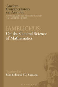 John Dillon;J.O. Urmson; — Iamblichus: On the General Science of Mathematics