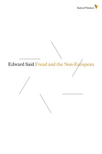 Edward Said — Freud and the Non-European