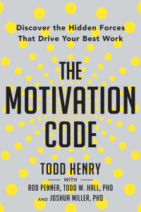 Todd Henry & Rod Penner & Todd W. Hall & Joshua Miller [Henry, Todd & Penner, Rod & Hall, Todd W. & Miller, Joshua] — The Motivation Code