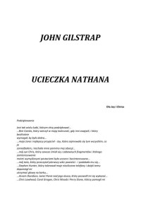 Gilstrap John — Ucieczka Nathana