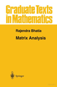 Rajendra Bhaltla — GTM169-Matrix Analysis1997