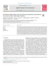 Yidan Luo & Biao Deng & Yu Pu & Annai Liu & Jiaming Wang & Kaili Ma & Fei Gao & Bin Gao & Weixin Zou & Lin Dong — Interfacial coupling effects in g-C3N4/SrTiO3 nanocomposites with enhanced H2 evolution under visible light irradiation