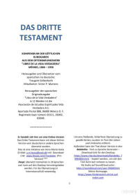 Anna Maria Hosta — Das Dritte Testament. Offenbarungen Jesu Christi