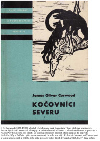 Neznámy autor — KOD 059 - CURWOOD, James Oliver - Kočovníci severu