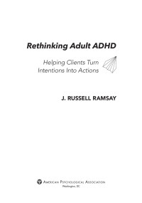 Ramsay, J. Russell; — Rethinking Adult ADHD