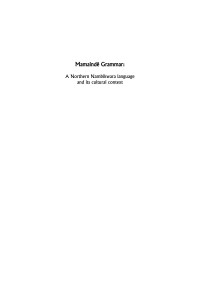 David Eberhard — Mamainde Grammar