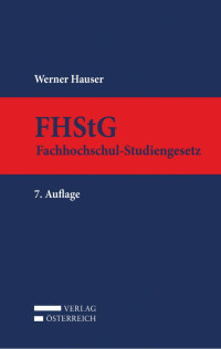 Werner Hauser; — fhstg_7_aufl.indd