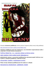 ebook — Skazany - Rafał Wałęka