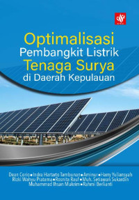 Abdul Karim (editor) — Optimalisasi Pembangkit Listrik Tenaga Surya di Daerah Kepulauan