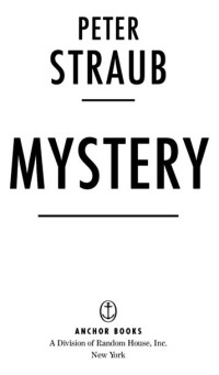 Peter Straub — Mystery