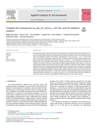 Buğra Kayaalp & Siwon Lee & Kurt Klauke & Jongsu Seo & Luca Nodari & Andreas Kornowski & WooChul Jung & Simone Mascotto — Template-free mesoporous La0.3Sr0.7Ti1-xFexO3±δ for CH4 and CO oxidation catalysis