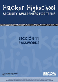 ISECOM — HHS - Lección 11 - Passwords