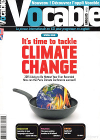 Vocable — Mensuel Vocable anglais N°721 (Special Issue: It's Time to Tackle Climate Change)