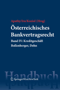 karman — sterreichisches Bankvertragsrecht