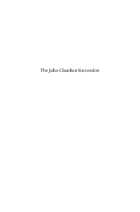 Gibson, A. G. G.; — The Julio-Claudian Succession