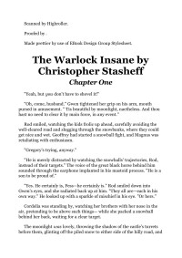 Stasheff, Christopher — Stasheff, Christopher - Warlock of Gramarye 09 - The Warlock Insane