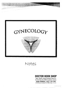 Ameer Hamza — DIMS Notes: Gynecology