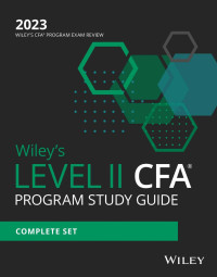 Wiley — Wiley's CFA Program Exam Review Study Guide for 2023 Level II CFA Exam Volume 5